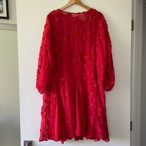 Mare Mare red dress from Anthropologie plus size